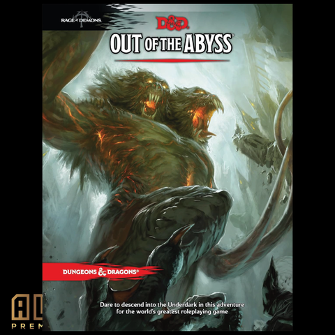 D&D Rage of Demons: Out of the Abyss Hardcover Book