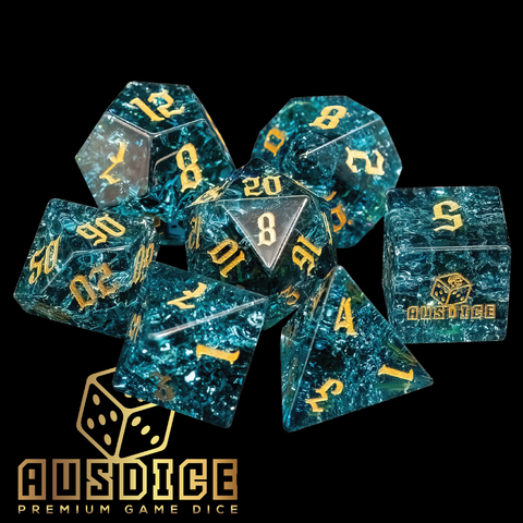 Ocean Mana Polyhedral Dice Set