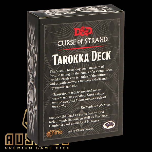 D&D Curse of Strahd Tarokka Deck