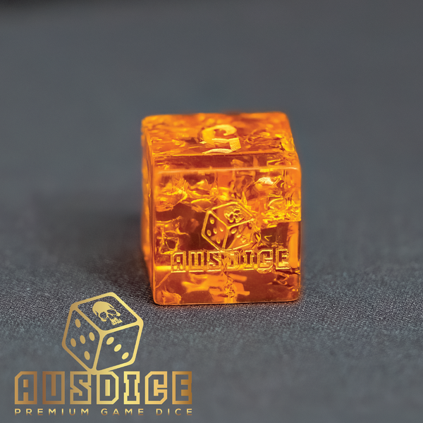 Flame Polyhedral Dice Set