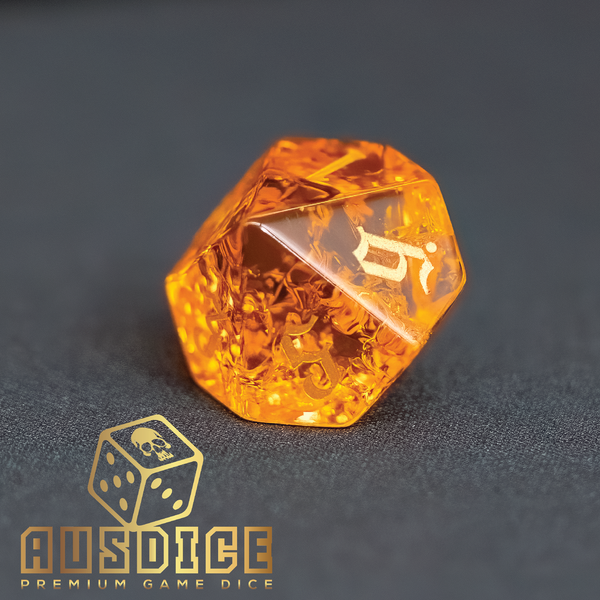 Flame Polyhedral Dice Set