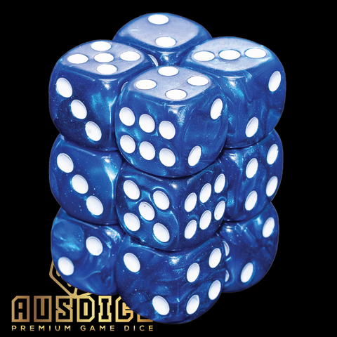 Ausdice D6 16mm Arcane Tides 12-Dice Set