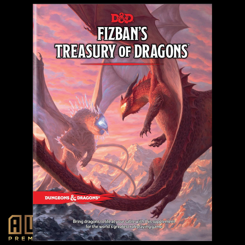 D&D Fizban's Treasury of Dragons Hardcover Book