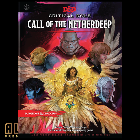 D&D Call of the Netherdeep Hardcover Book