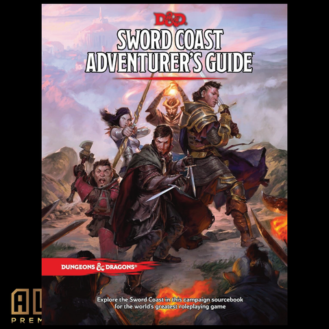 D&D Sword Coast Adventurer's Guide Hardcover Book