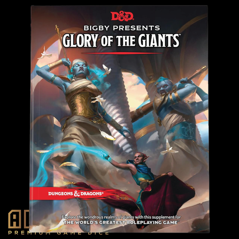 D&D Bigby Presents: Glory of the Giants Hardcover Book