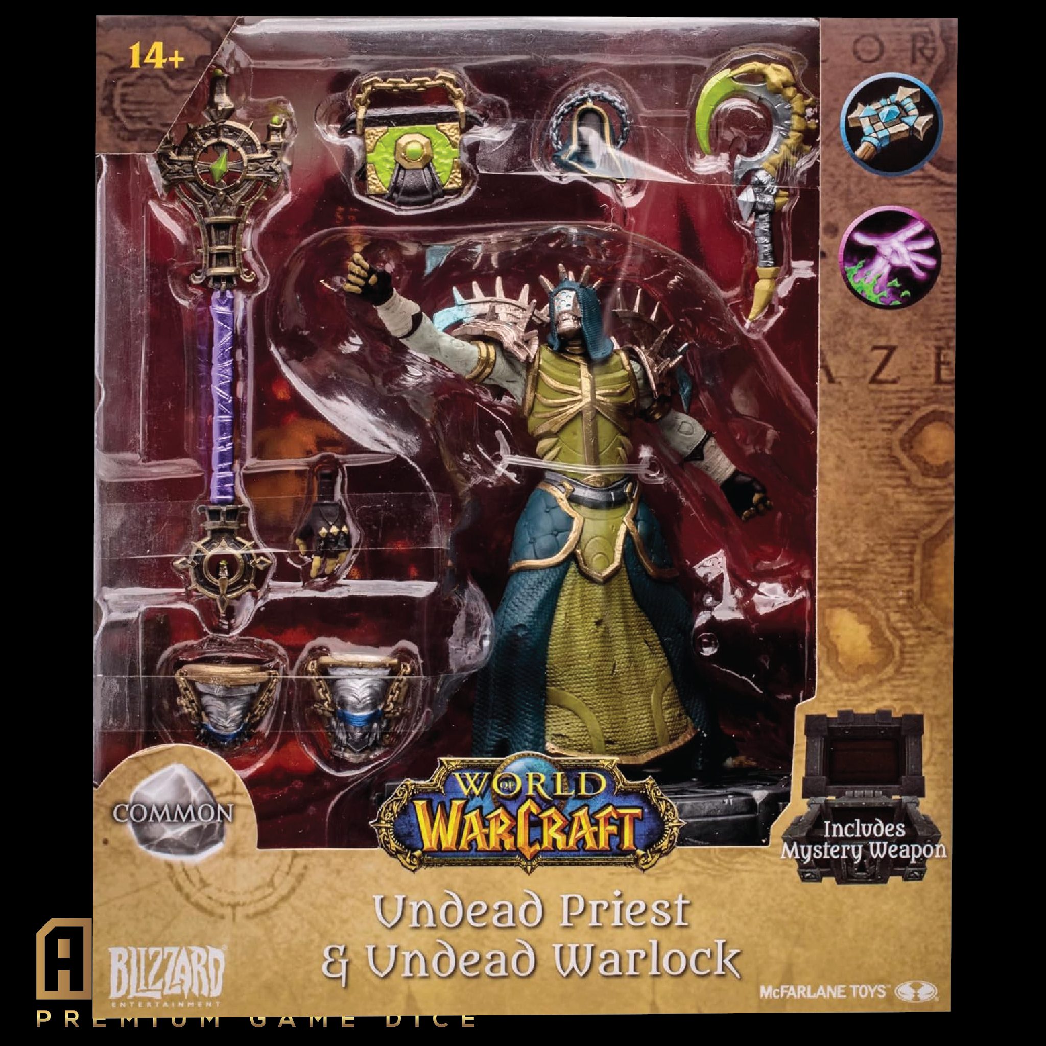 World of Warcraft Undead Priest/Warlock Common Figurine