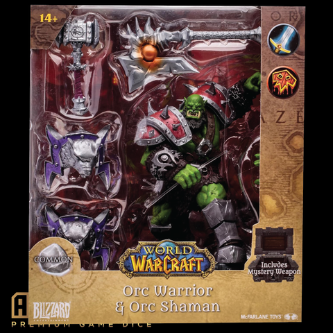 World of Warcraft Orc Warrior/Shaman Common Figurine