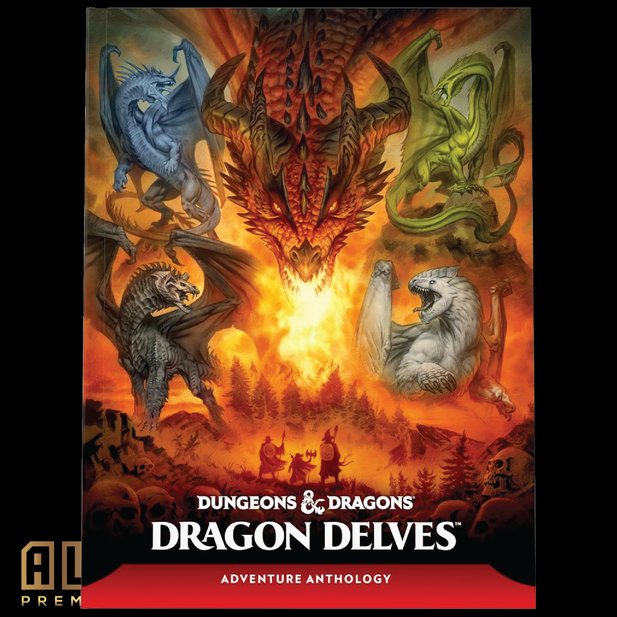 D&D Dragon Delves: An Adventure Anthology Hardcover Book