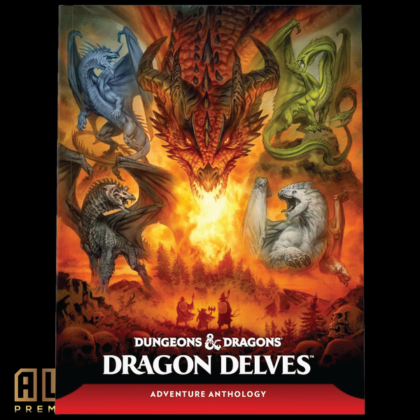 D&D Dragon Delves: An Adventure Anthology Hardcover Book
