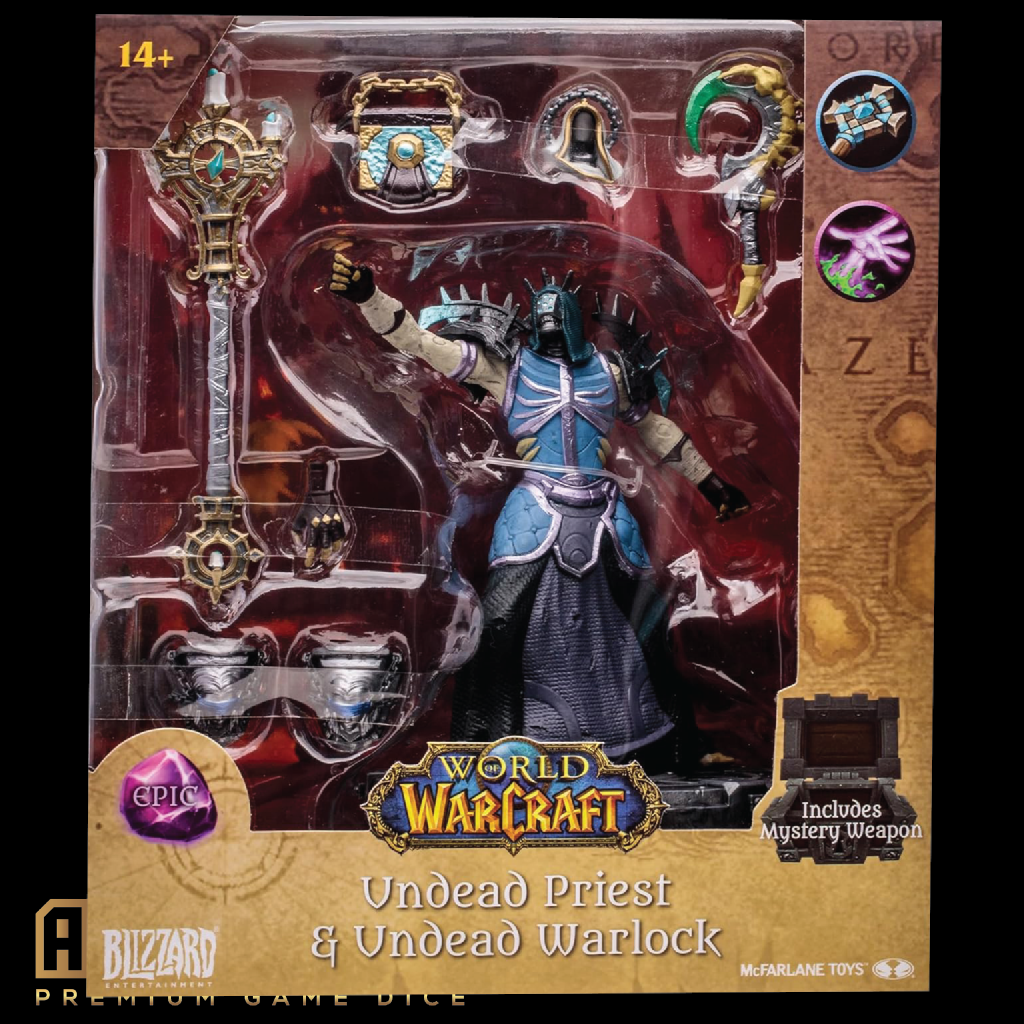 World of Warcraft Undead Priest/Warlock Epic Figurine