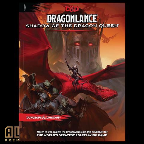 D&D Dragonlance: Shadow of the Dragon Queen Hardcover Book