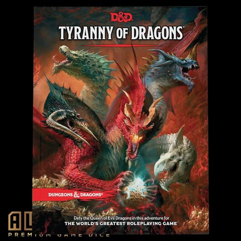 D&D Tyranny of Dragons Hardcover Book