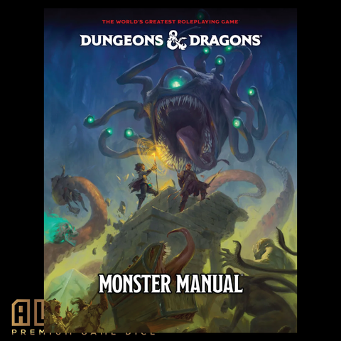 D&D Monster Manual 2024 Hardcover Book