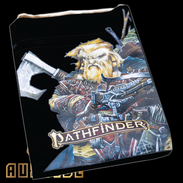 Pathfinder Velvet Dice Bag