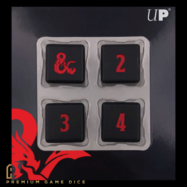 Dungeons & Dragons Heavy Metal D6 Dice Set by Ultra Pro