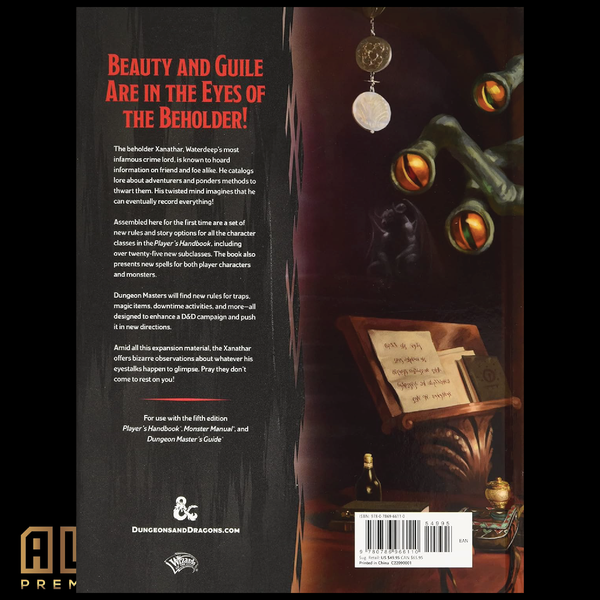 D&D Xanathar's Guide to Everything Hardcover Book