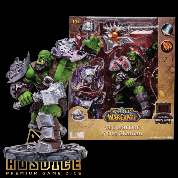 World of Warcraft Orc Warrior/Shaman Common Figurine
