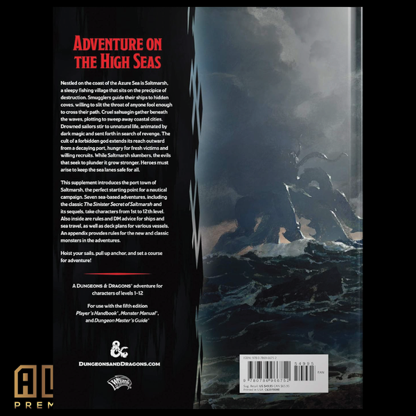 D&D Ghosts of Saltmarsh Hardcover Book