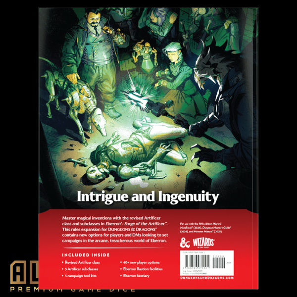 PRE-ORDER D&D Eberron: Forge of the Artificer Hardcover Book