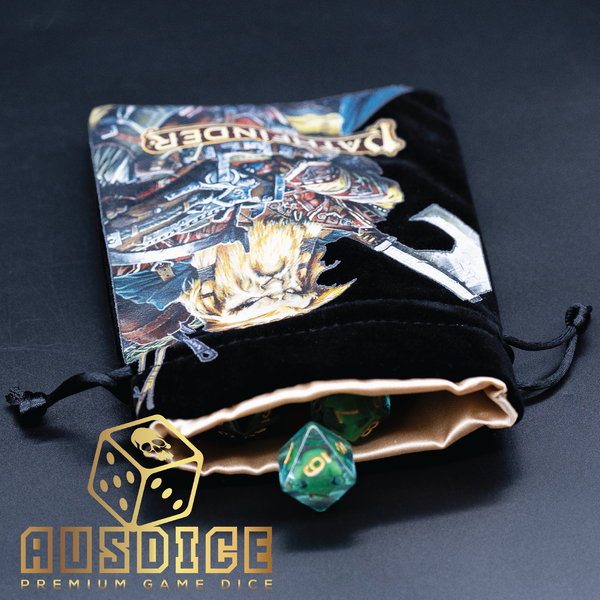 Pathfinder Velvet Dice Bag