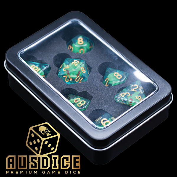 Paizo Goblin Round-Edged Polyhedral Dice Set