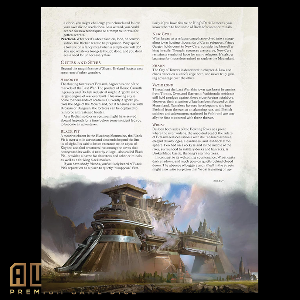 D&D Eberron: Rising from the Last War Hardcover Book