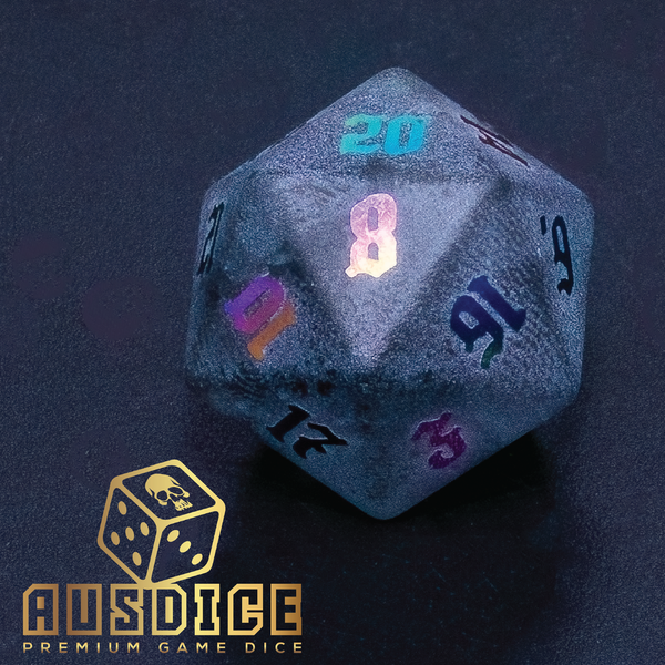 Celestial Storm Polyhedral Dice Set