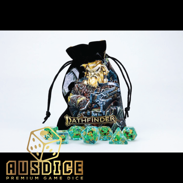 Pathfinder Bundle: Dice Tray, Bag, Dice Set and Hardcover Book