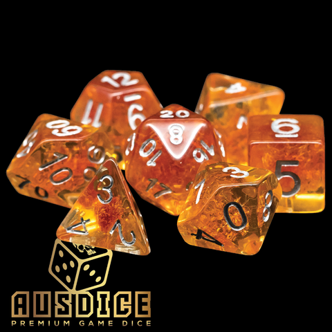 Citrus Cloud Resin Polyhedral 7-Die Set
