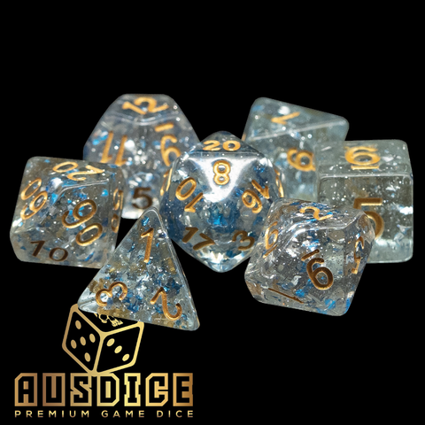 Blue Dream Resin Polyhedral 7-Die Set