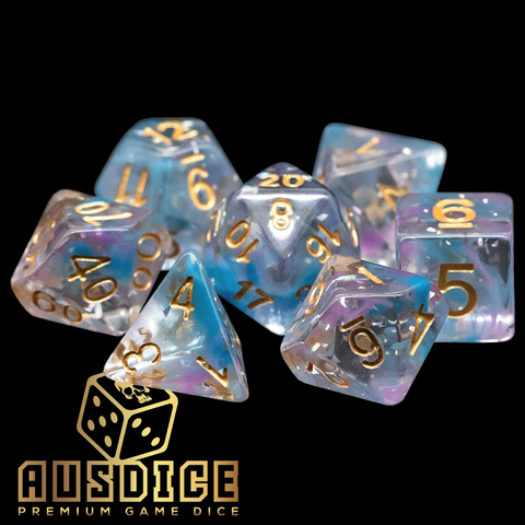 Nebula Cloud Resin Polyhedral 7-Die Set