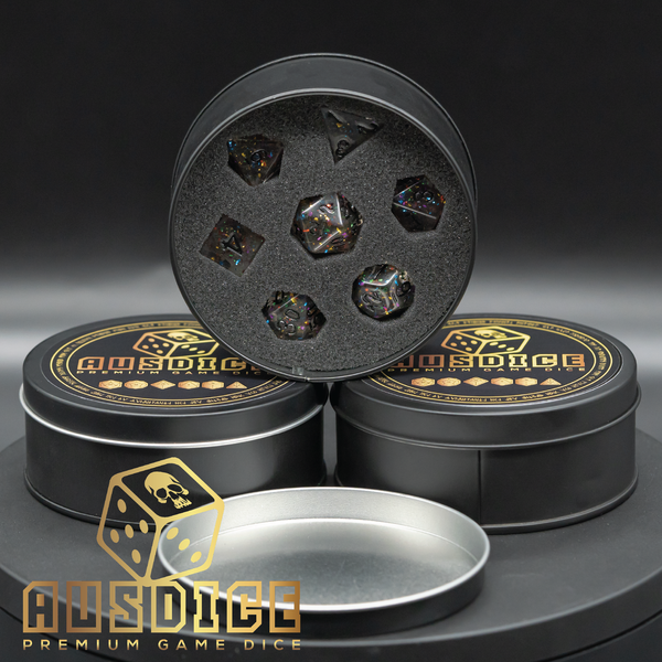 Prism Rain Resin Polyhedral 7-Die Set