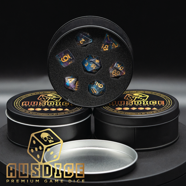 Nebula Cloud Resin Polyhedral 7-Die Set